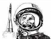 Gagarin - návrh na kalendář